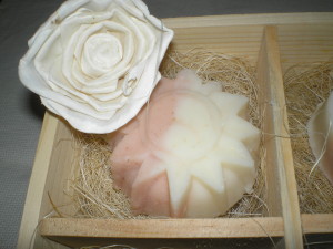 Shea-vajas, kakaóvajas rózsafa szappan készítés