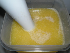 Borotva-szappan készítése ricinussal